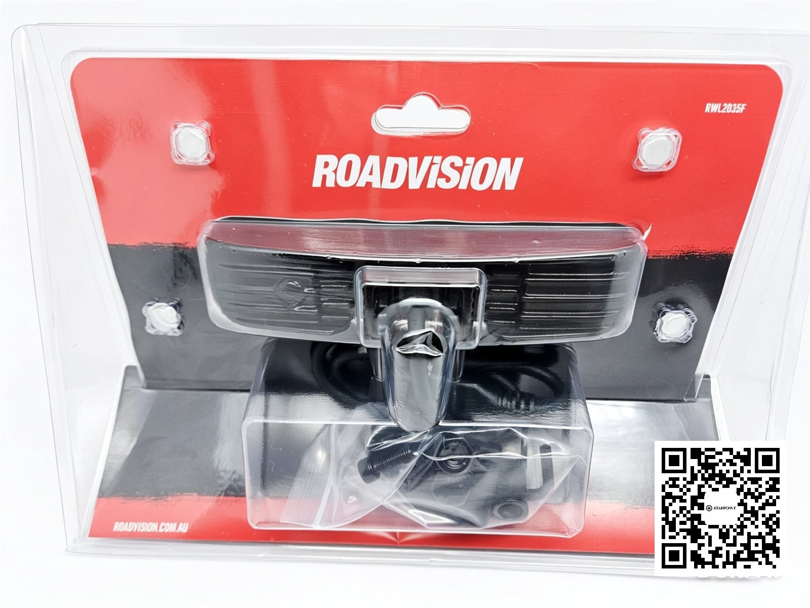 Roadvision LED Work Light Rectangular 10-30V 6x5W 35W 1975lm Flood Beam Stealth