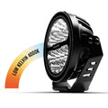 7" LED Driving Light 4000K Stealth 10-30V 4601lm IP69K Combo Beam Dynamic DRL