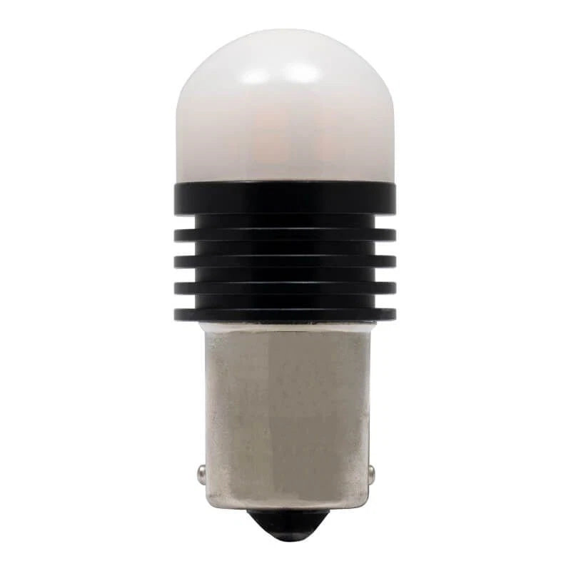 Roadvision LED Bayonet 12V-24V 21W BAU15S PY21W Amber 2PK Signal Globes