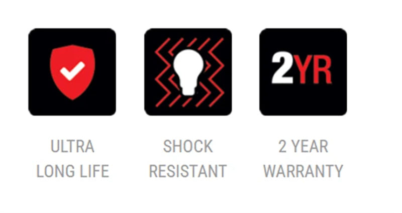 Roadvision LED Bayonet 12V-24V 21W BAU15S PY21W Amber 2PK Signal Globes