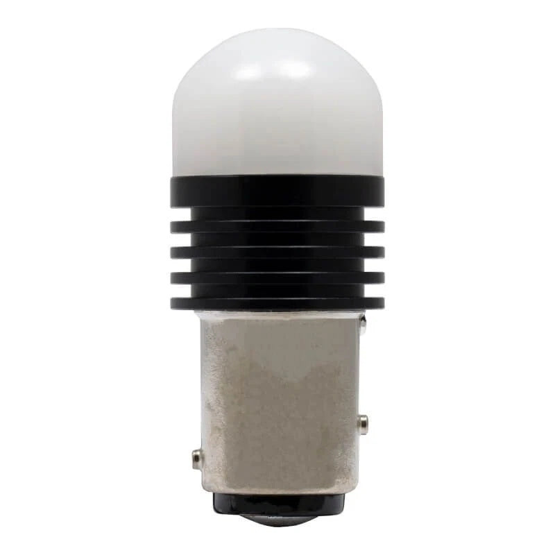 Roadvision LED Bayonet P21/5W 12V-24V BAY15D Red 2PK Signal Globes -2 Years Warr