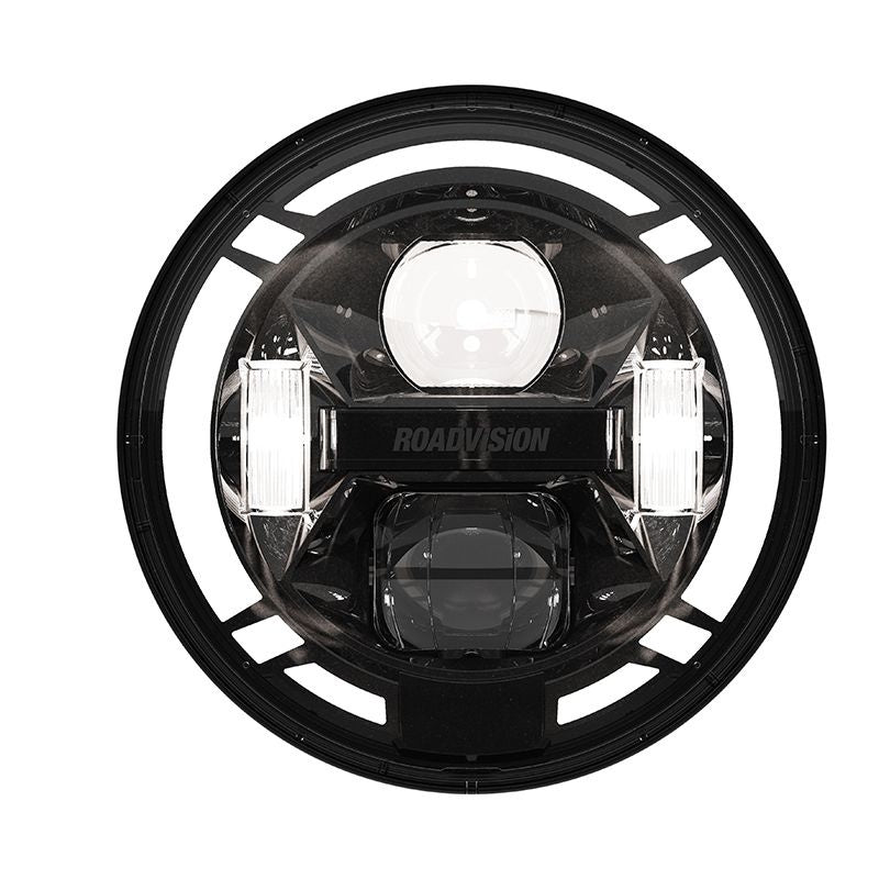 Roadvision 7" LED Headlamp 10-30V High/Low Beam & Front Position IP69K ADR/CTA-062224