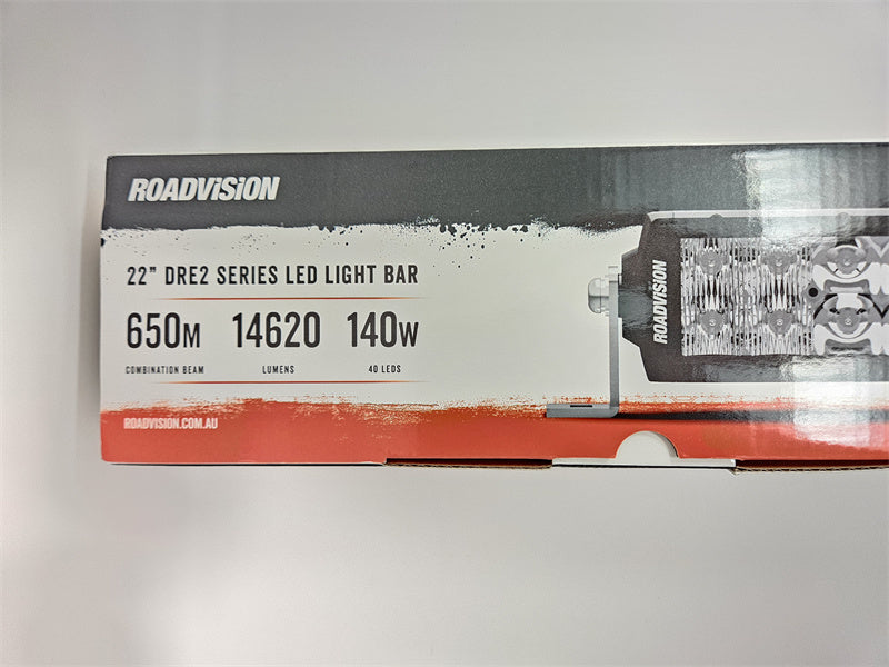 Roadvision 22" LED Light Bar DRE2 11-32V 40x5W 200W 14620lm Combo Beam IP68 Dual