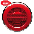 LED Rear Stop/Tail Lamp Stop/Tail/Ref Surface Mount 122mm Glow Tech Tail