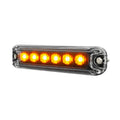 Roadvision LED Strobe Module Amber 10-30V 18W 18 Flash Pattern 6 LED Synchronizable SAE C1