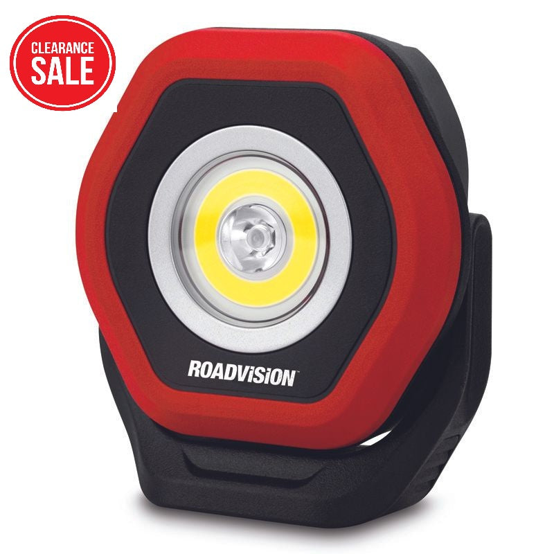 Roadvision LED Twin Beam Pocket/Floor Worklamp 1400/400lm 4 Func. Magnetic USB-C Charge