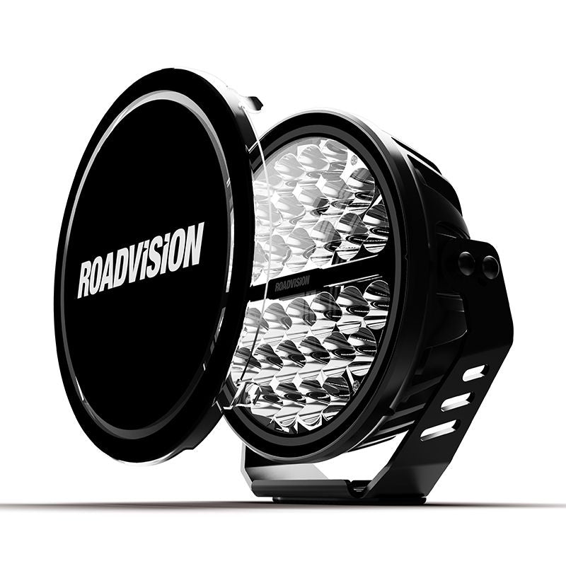 9" LED Driving Light 10-30V Stealth 34x3W 142W 10485lm IP69K Spot Beam + Dynamic DRL