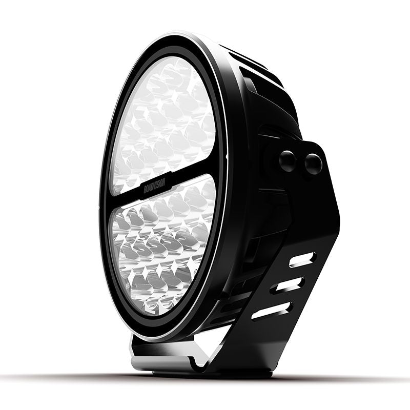 9" LED Driving Light 10-30V Stealth 34x3W 142W 10485lm IP69K Spot Beam + Dynamic DRL