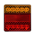 Roadvision LED Rear Combination Lamp 10-30V Stop/Tail/Ind/Ref Surface Mnt 100x100mm
