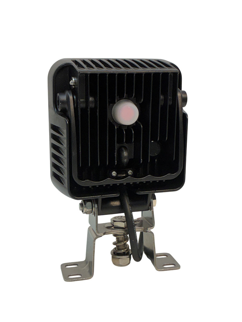 Roadvision LED Square Work Light 80° Wide Combination Beam with Handle & Switch 9-36V IP69K