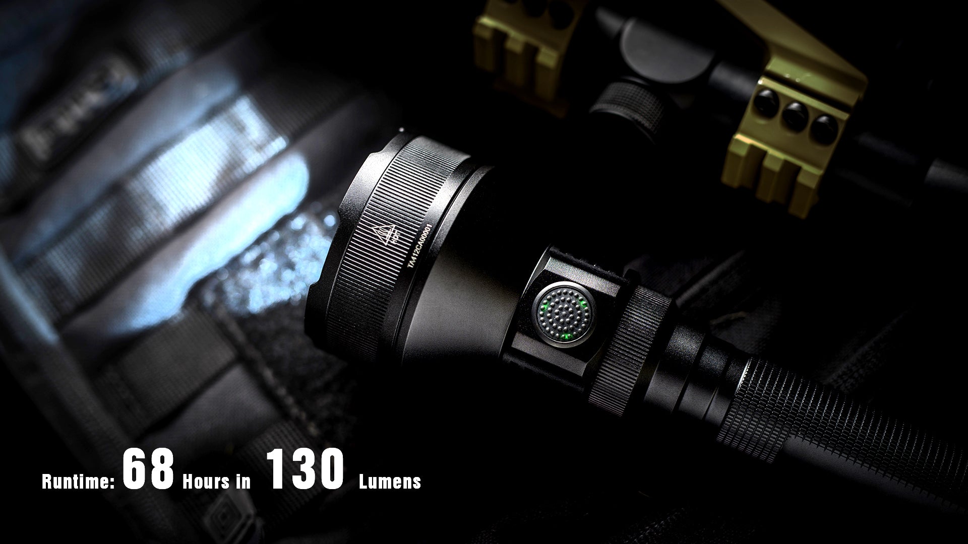 T70 Hunting Torch Light Kits, Rechargeable LED Hunting Flashlight Long Range