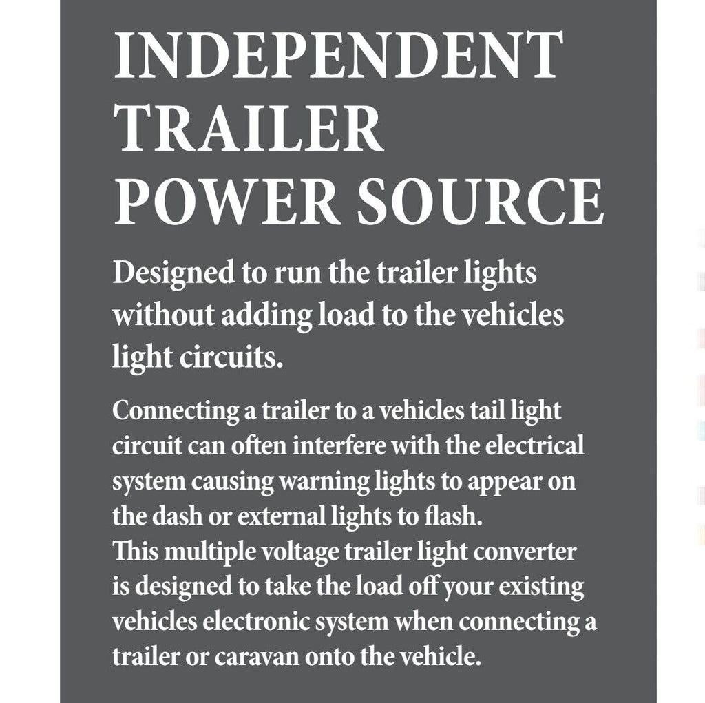 Universal Tow Module - Trailer Plug Module - Multivolt 12v 24v - 7 Pin