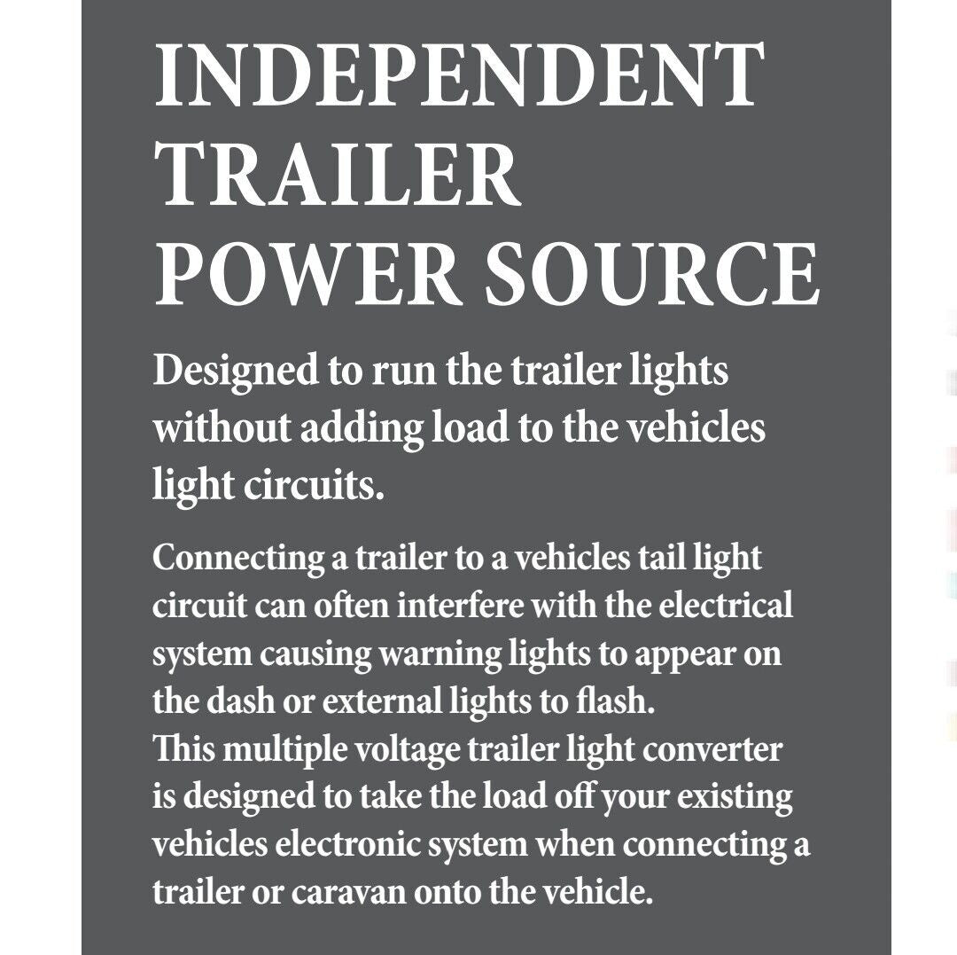 Universal Tow Module - Trailer Plug Module - Multivolt 12v 24v - 7 Pin ...