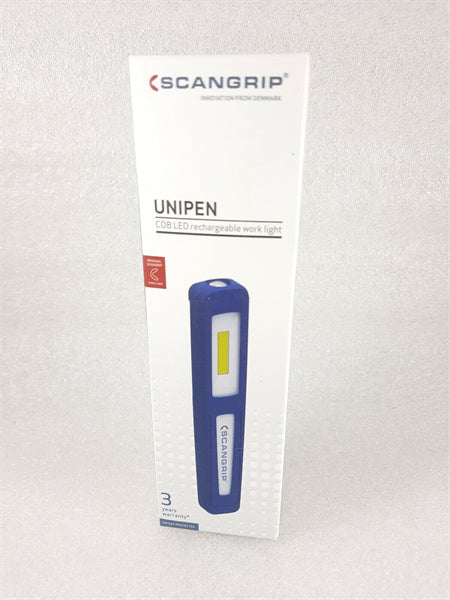 Led Inspection Light Scangrip Unipen GEN II Rechargeable 2.5 Hours Run