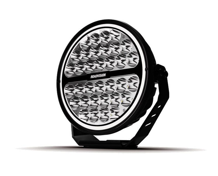 Roadvision Stealth Halo 9 Inch LED Spot Beam Light With Halo Ring 9-32V