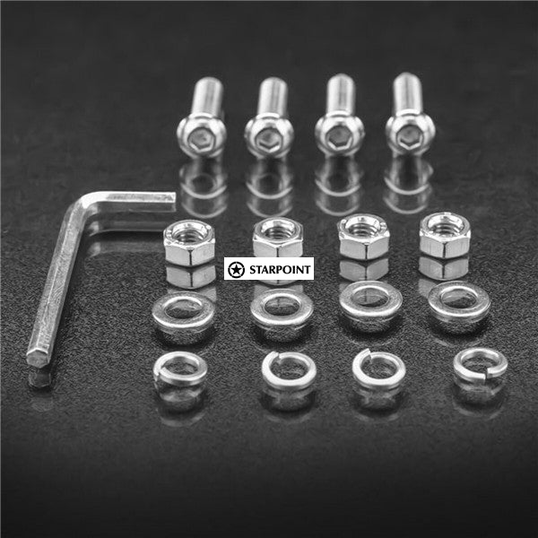 Pair Tubular Bull Bar Mounting Clamps 66-71mm for LED Light Bar & Work Light Mounting Brackets