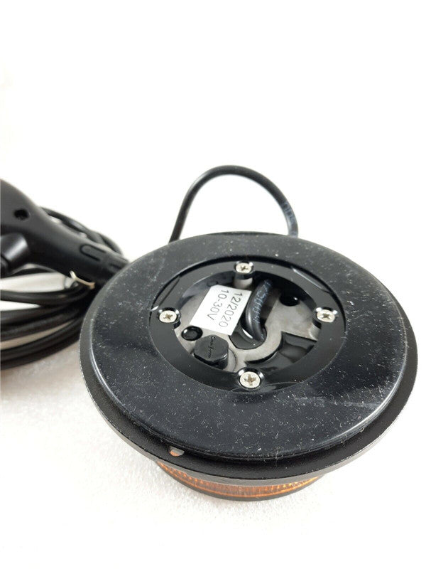 OEX LED Amber Beacon Class 1 Multivolt Low Profile Magnetic Base 12v 24v