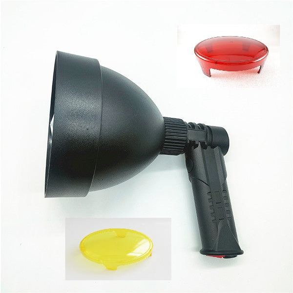 Rechargeable Spotlight Handheld Spot Light Hunting LED Cree T6 12V 2500LM