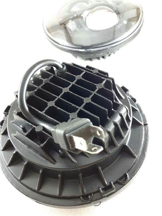 Pair GQ Patrol 7 Inch LED Headlights New Projector Lens for Holden H series,Jeep 4x4, Motorcycle, Truck