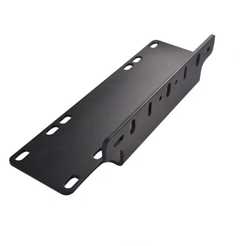 Number Plate Mounting Bracket for Driving Spotlight, Licence Plate Bracket for LED Driving Light Bar