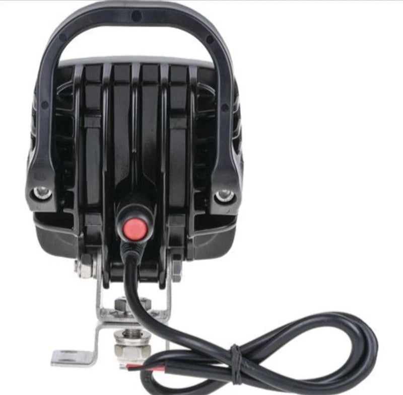 OEX LED Work Light with Handle & Switch Round 12V/24V CISPR25 Rated 3152 Lumens
