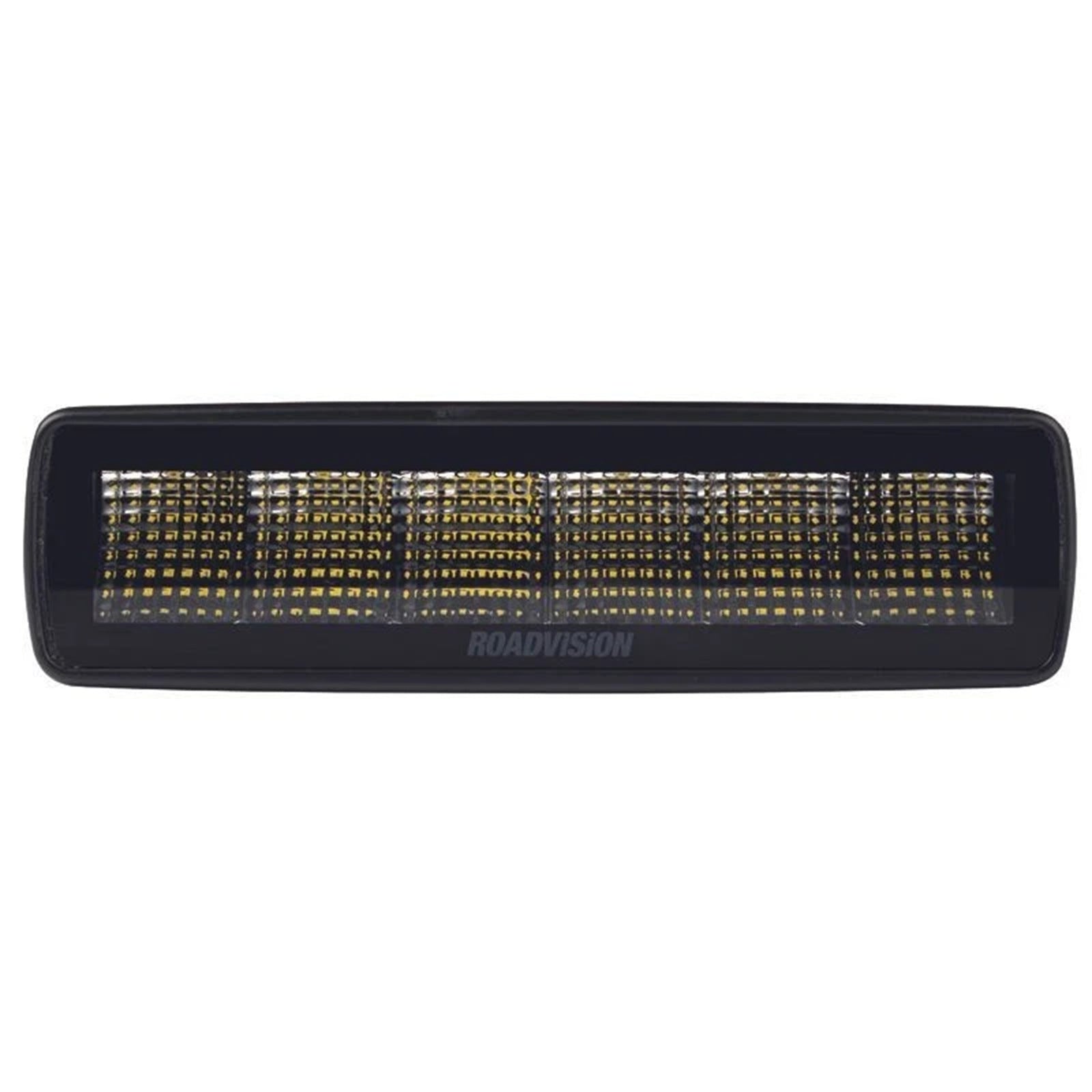 Roadvision LED Work Light Rectangular 10-30V 6x5W 35W 1975lm Flood Beam Stealth
