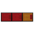 Roadvision LED Rear Combination Lamp 10-30V Stop/Tail x 2/Indicator Triple Surface Mount 460x130mm
