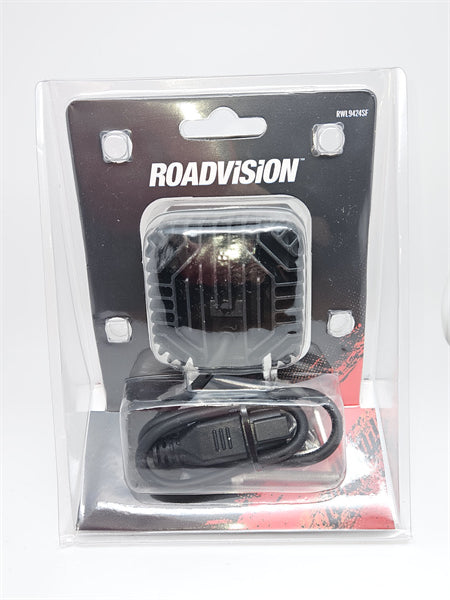 Roadvision 25W LED Work Light Flood Beam Compact 10-30V 2200lm TMT IP67