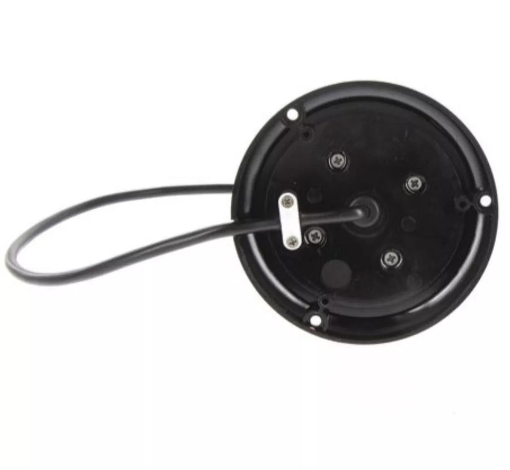 OEX Amber LED Beacon 12V/24V Class 1 Fixed Mount with Matching Mounting Plate