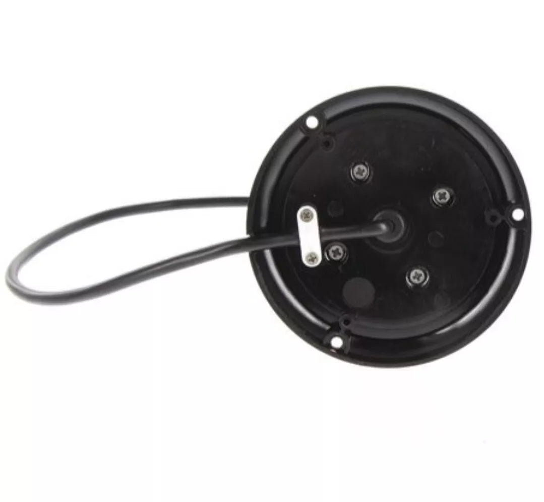 OEX Amber LED Beacon 12V/24V Class 1 Fixed Mount with Matching Mounting Plate