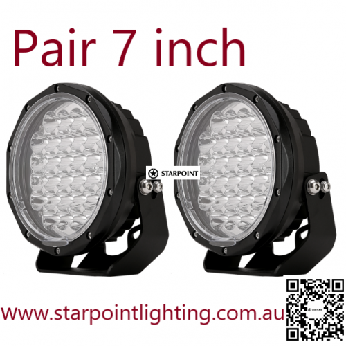 2X 7inch LED Driving Lights Combo Beam 12V 24V OSRAM Offroad Spotlights, 7 inch driving lights