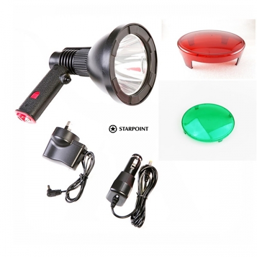 Rechargeable 125mm LED HandHeld Spotlight,Torch For  Hunting, Camping, Fishing